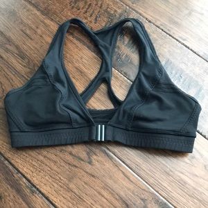 Lululemon black sports bra size 4